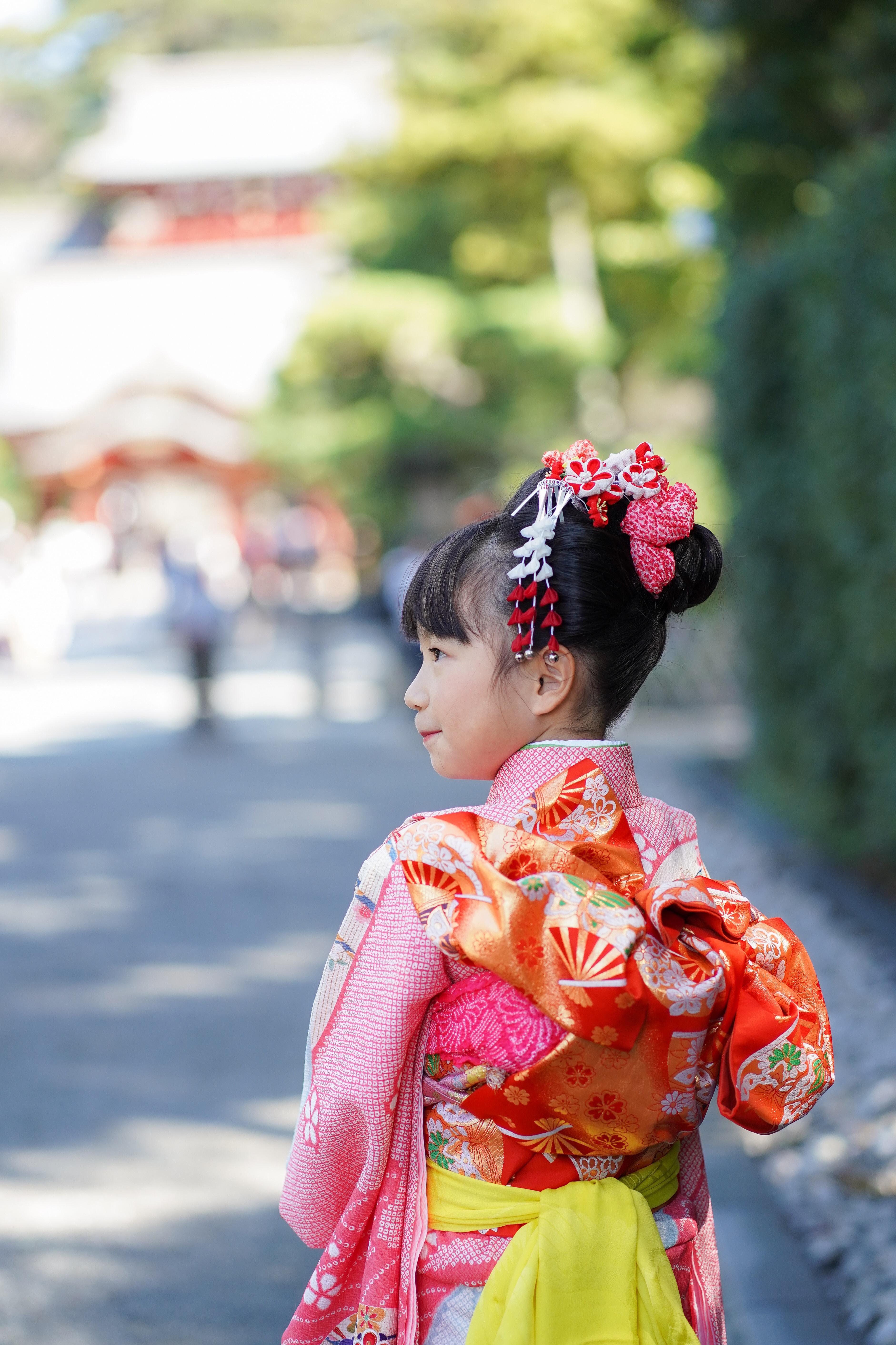 家族の記念日衣装のイメージ